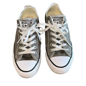 Converse Gray and White Unisex Chuck Taylor Sneakers